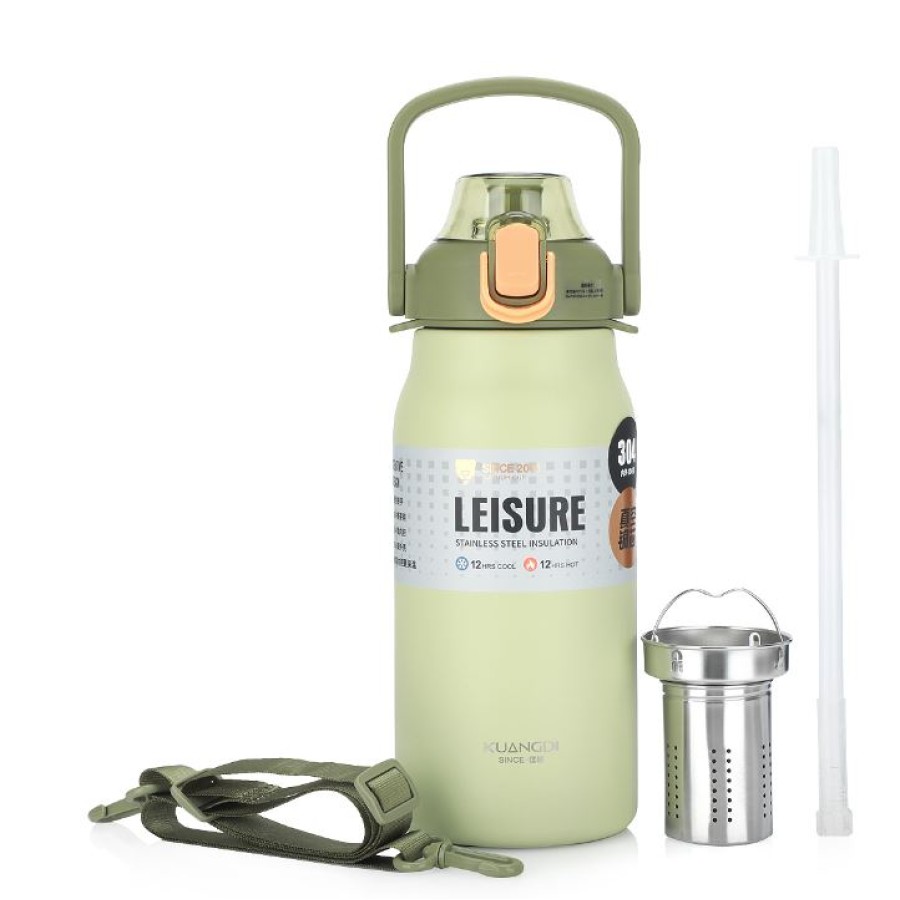 DKADI KD7050 Vacumm Bottle 1800ML - Green