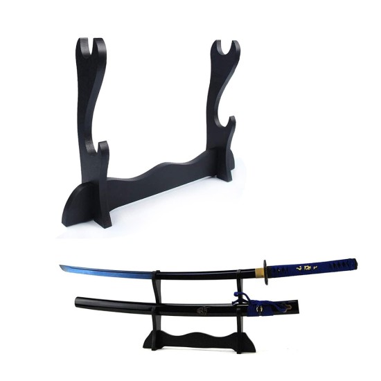 SWORD HOLDER HORIZONTAL DISPLAY STAND - 2 LAYERS (PLASTIC)