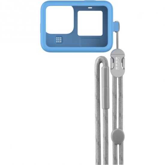 GOPRO SLEEVE + LANYARD FOR HERO 9/10/11 (BLUE)