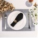 6pcs Placemats PVC Place Table Dining Mats