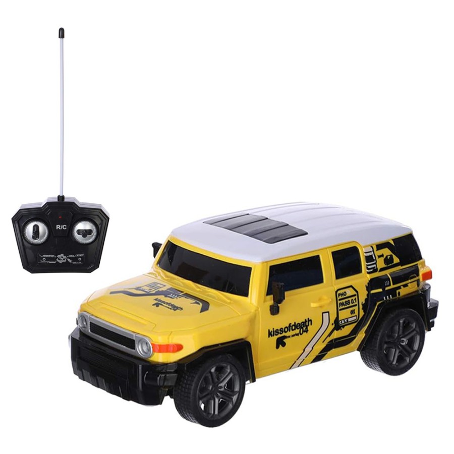 Walstar Control Model Toy Car With Remote - Yellow