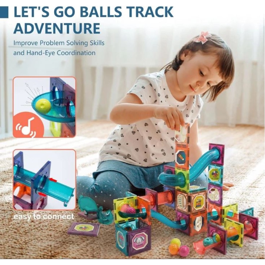 Magnetic constructor Toys Magic Magnetic Blocks - 94Pcs