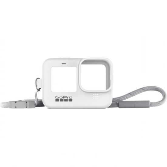 GOPRO SLEEVE + LANYARD FOR HERO 9/10/11 (WHITE)