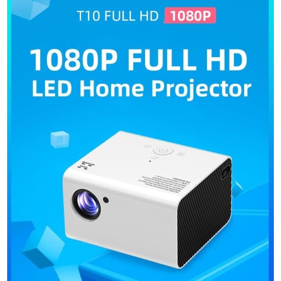 T10 Android Projector LED Full HD 1080P Home Theater Projector