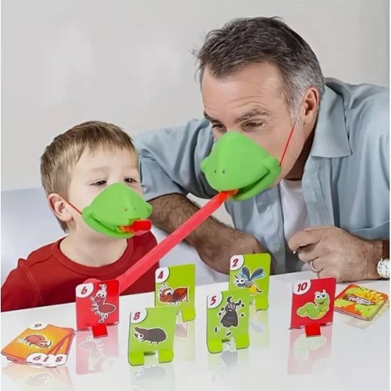  Frog Mouth Sticking Out Tongue, Lizard Mask board game