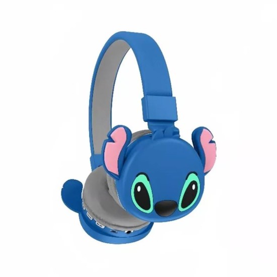 Wireless Headphones Head Sets Lilo & Stitch Kids Soft Ear Pads Headset Best Gift