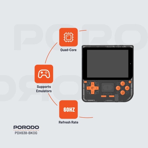 Porodo Gaming Retro Arcade Gaming Console