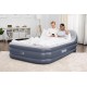 Bestway 89" X 60" X 33"/2.26M X 1.52M X 84cm Tritech Airbed Queen Sleekflow Headboard Built-In Ac Pump