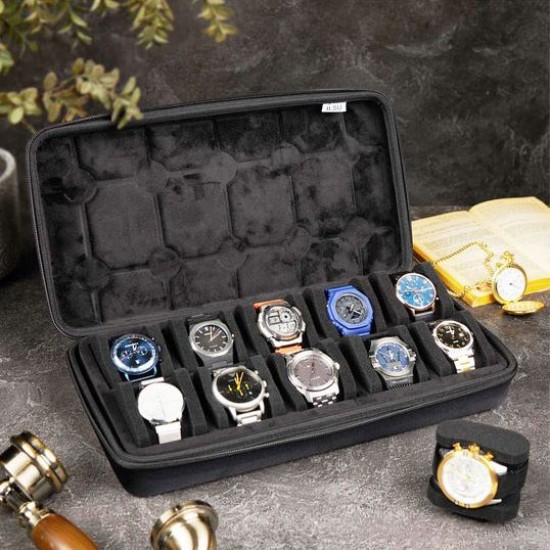 ILSU 10 Watch Travel Case	