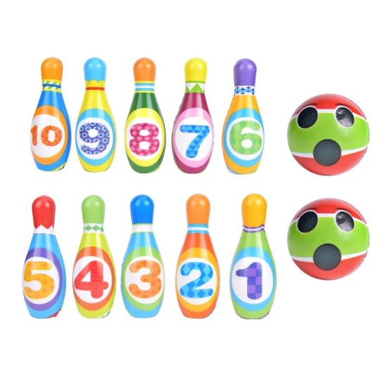 10 Balls Kids Bowling Set Toy