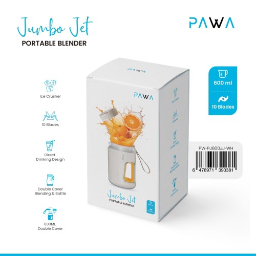 Pawa Jumbo Jet Portable Blender 600ml