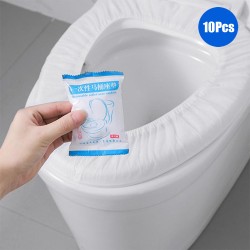 10Pcs Disposable Toilet Seat Cover 10Pcs Disposable Toilet Seat Cover