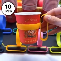 10Pcs Disposable Glass Handle 10Pcs Disposable Glass Handle