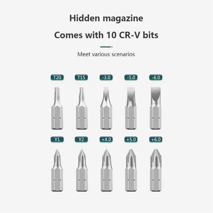 11 In 1 Precision Ratchet Screwdriver Combo Set