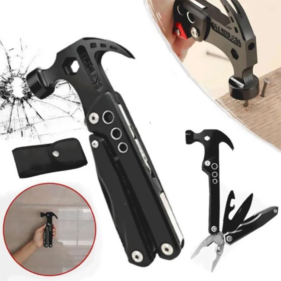 12 in 1 Multifunctional Claw Hammer Tool