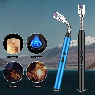 400 Lumens Arc Electric Lighter With LED Flashlight