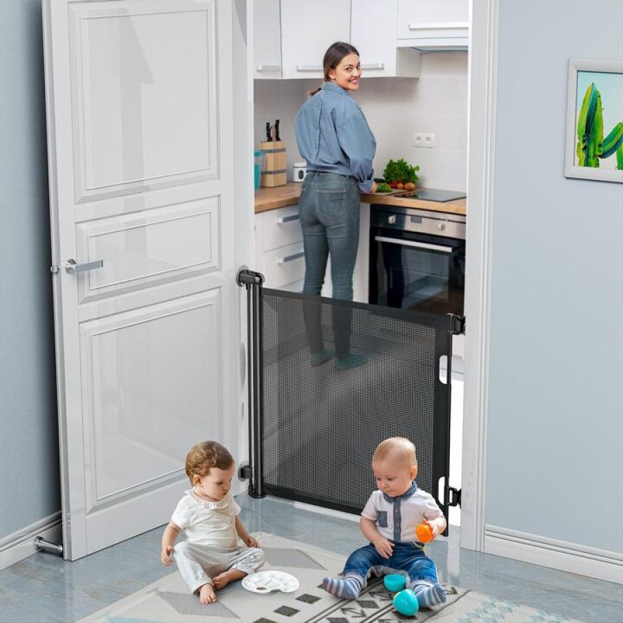 Child Safety Retractable Baby Gate