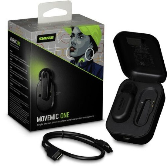 SHURE MV-ONE-Z6 MOVEMIC ONE 1-PERSON CLIP-ON WIRELESS MICROPHONE