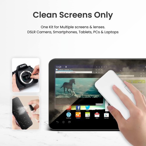 18 in 1 Smart Gadget Cleaning Kit for Smartphones, Tablets, Laptops, Earbuds