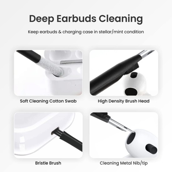 18 in 1 Smart Gadget Cleaning Kit for Smartphones, Tablets, Laptops, Earbuds