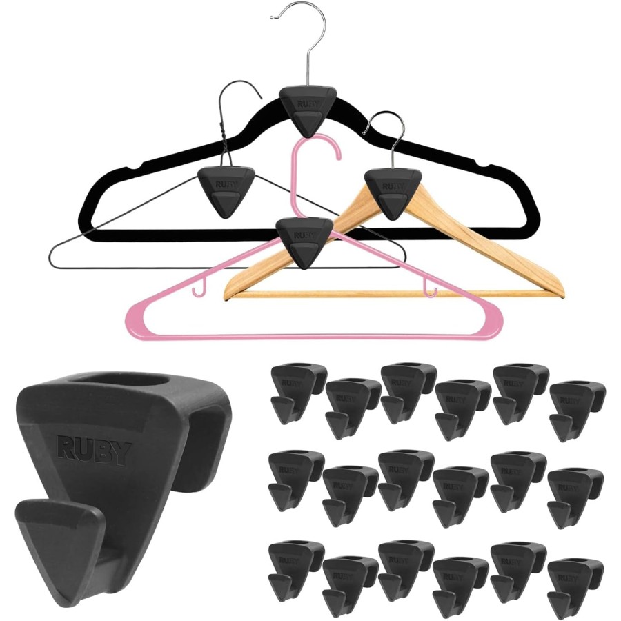 Space Saving Triangles Hanger Hooks 18Pcs