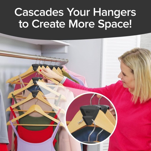 Space Saving Triangles Hanger Hooks 18Pcs