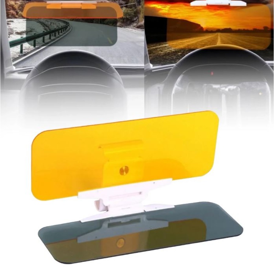 Earldom 2 in 1 Car Anti Glare Visor for Day and Night