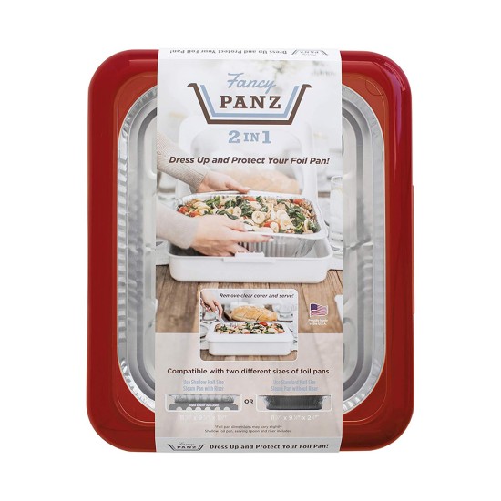 2 In 1 Foil Fancy Panz Baking Carrier