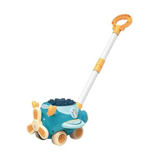 Airplane Trolley Bubble Machine Toy