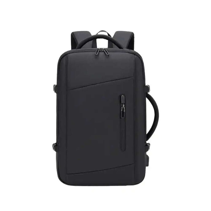 15.6-Inch Laptop Multi-Pockets EXPANDABLE USB Backpack Bag