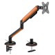 Sades Apep SA-MA02 RGB Single Monitor Mount Arm (Max size 32"/9KG Per ARM) - Orange