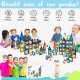 209Pcs Magna tiles pipeline Kids Toy Set Magnetic 3D Building Blocks 209Pcs Magna tiles pipeline Kids Toy Set Magnetic 3D Building Blocks