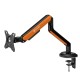 Sades Apep SA-MA02 RGB Single Monitor Mount Arm (Max size 32"/9KG Per ARM) - Orange