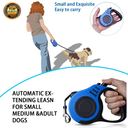 Dog Leash Retractable Strong Belt 16Ft