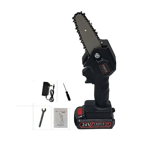 Electric Mini Chainsaw with 1Pcs Batteries included 