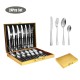 24 PCS Premium Cutlery Spoon Fork Knife Set