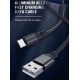 ASPOR AC27 3.1A Fast Charge, Type C Data+Charging Cable - 1M