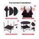 Canvas Folding Camping Table for Trips with 4 Cup Holders