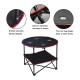 Canvas Folding Camping Table for Trips with 4 Cup Holders