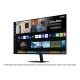 27  Flat Monitor with Smart TV Experience - black