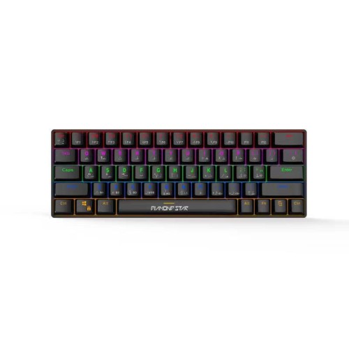 Diamond Star Gaming Mechanical Keyboard RGB (87 key) Black