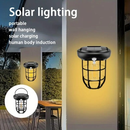 Solar Wall Hanging  Induction Light Lamp