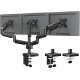 Sades Hydra SA-MS03 Triple Monitor Mount Arm  (Max size 27"/9KG Per ARM) - Black