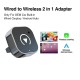 2-in-1 Wireless CarPlay Android Auto Adapter – Fast Plug & Play 2-in-1 Wireless CarPlay Android Auto Adapter – Fast Plug & Play
