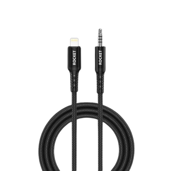 Rocket Lightening  to 3.5mm AUX Audio Adapter Cable - AU05