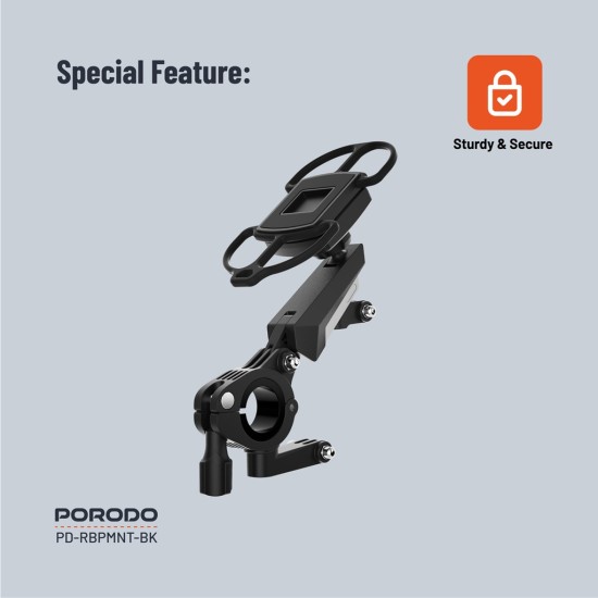 Porodo Shock-Absorption Bicycle Mount