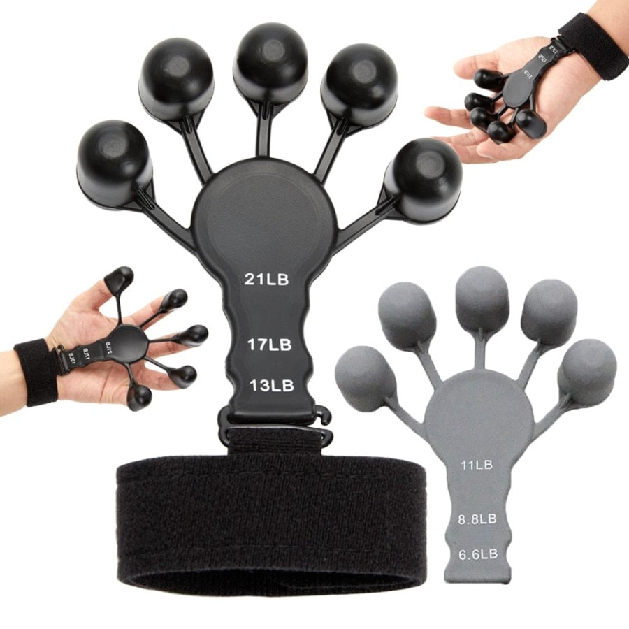 2Pcs Hand Grip Strengthener Finger Gripster (One Belt)