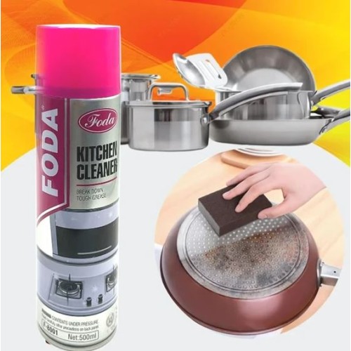 Foda F-8001 Foam Spray for Cleaning Kitchen Surfaces (500ml)