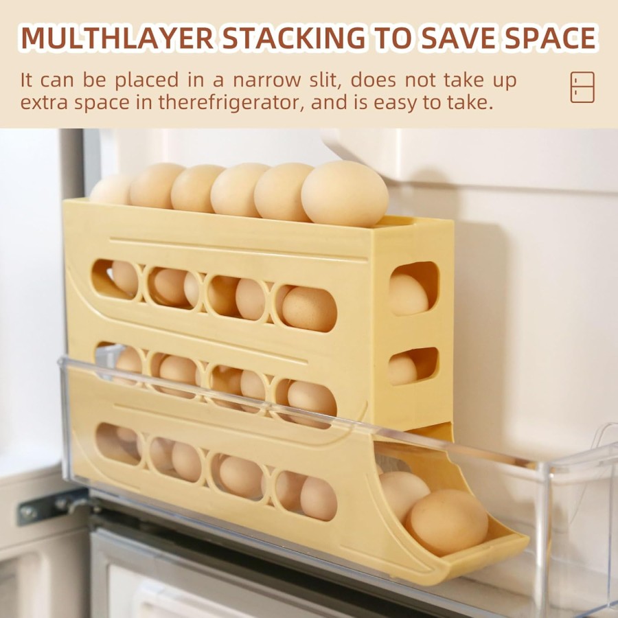 3 Layer Rolling Egg Tray