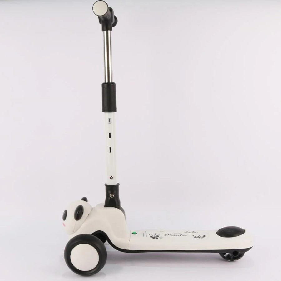 3-Wheel Kids Kick Scooter with LED Wheels & Adjustable Handle**
